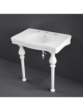 RAK Washington 850mm Console Basin with 3 Tap Hole
