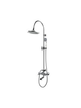 RAK Washington Exposed Thermostatic Mixer Shower with Bath Spout Chrome