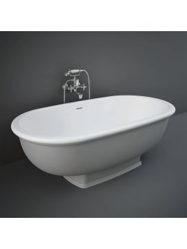 RAK Washington Freestanding Bathtub 1560x810mm Grey