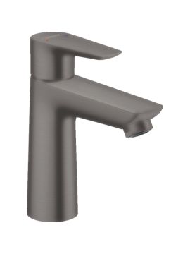 Hansgrohe Talis E Single Lever Basin Mixer Tap 110 without Waste Set Brushed Black Chrome