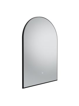 Tavistock Oxygen Arch Illuminated Mirror - 600mm x 900mm - Black