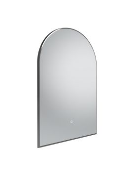 Tavistock Oxygen Arch Illuminated Mirror - 600mm x 900mm - GunMetal