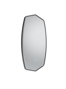 Tavistock Oxygen Traditional Illuminated Mirror - 450mm x 800mm - GunMetal