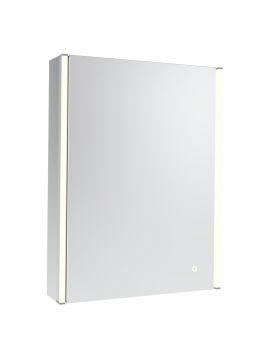 Tavistock Render Single Door Illuminated Mirror Cabinet - 500mm x 664mm