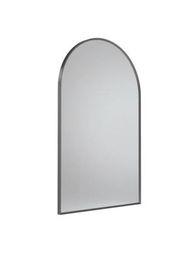 Tavistock Verge Arch Non-illuminated Mirror - 500mm x 800mm - GunMetal