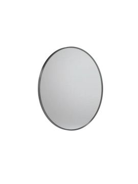Tavistock Verge Circular Non-illuminated Mirror - 600mm x 600mm - GunMetal