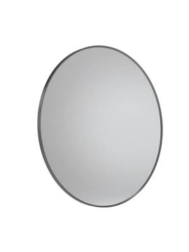 Tavistock Verge Circular Non-illuminated Mirror - 800mm x 800mm - GunMetal