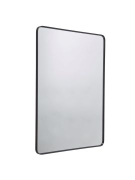 Tavistock Verge Rectangular Non-illuminated Mirror - 600mm x 800mm - Black