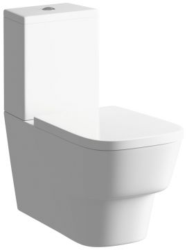 Asaga Soft Square Close Coupled Toilet