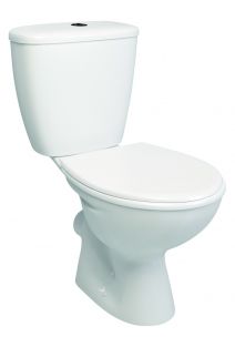 Basico Round Close Coupled Toilet