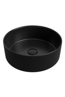 Aopo Counter Top Basin 0TH Matt Black 355mm